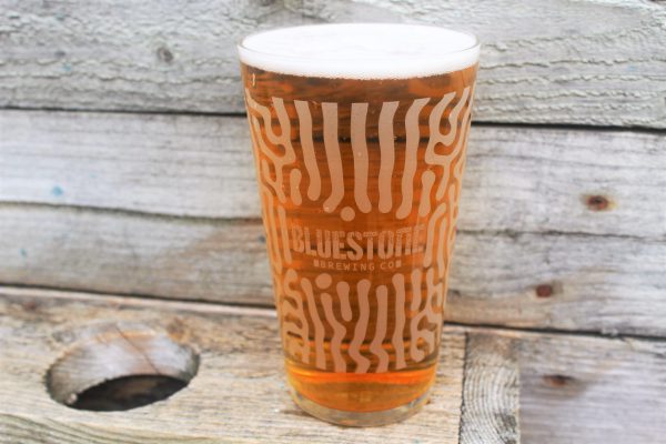 Bluestone Brewery Pint Glass from Newport, Pembrokeshire