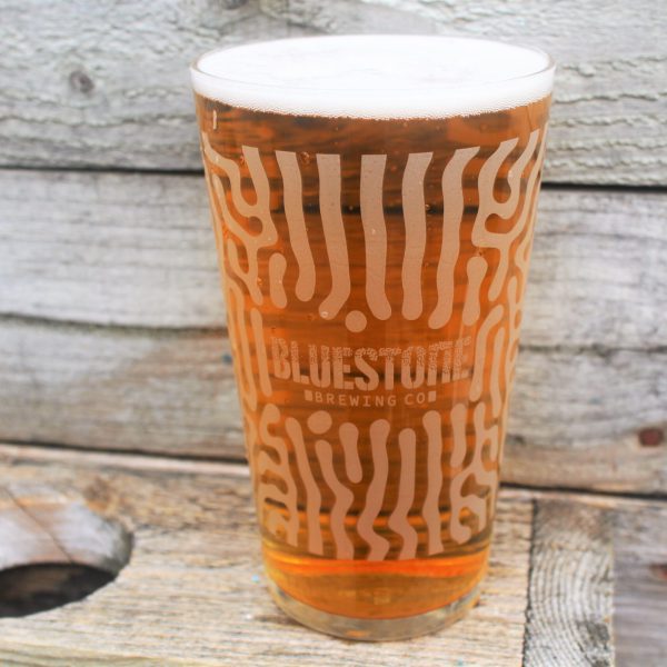 Bluestone Brewery Pint Glass from Newport, Pembrokeshire